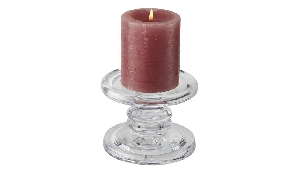 Peill+Putzler Kerzenhalter ¦ transparent/klar ¦ Glas  ¦ Maße (cm): H: 8,5 Ø: [11.0] Dekoration > Kerzen & Lichter > Kerzenständer - Höffner