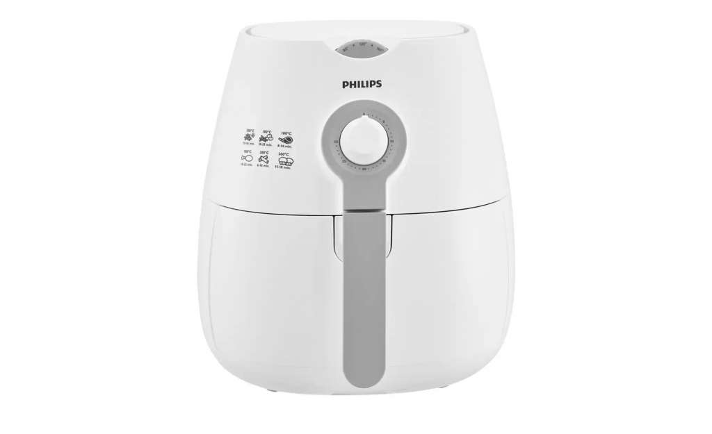 PHILIPS Heißluftfritteuse  HD 9216/80 ¦ weiß ¦ Metall, Kunststoff ¦ Maße (cm): B: 35 H: 37,8 T: 35 Elektrokleingeräte > Backen, Kochen, Grillen - Höffner