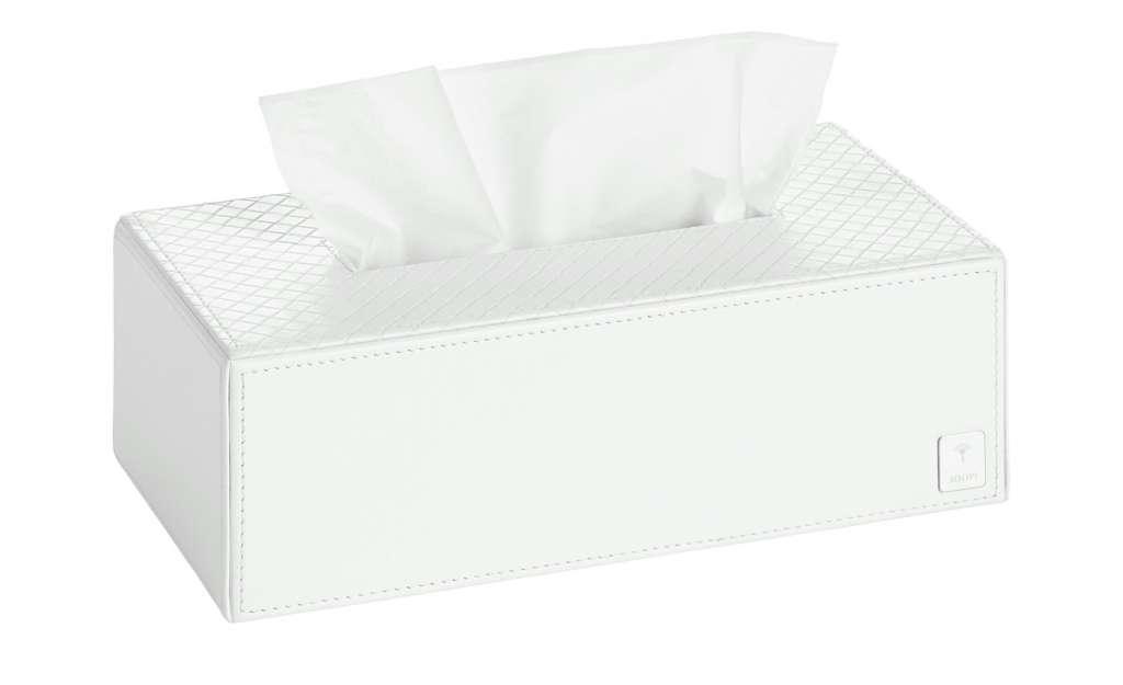 JOOP! Papiertuchbox  JOOP! Bathline ¦ weiß ¦ Holz, Metall ¦ Maße (cm): B: 25 H: 8 T: 12,5 Badtextilien und Zubehör > Badaccessoires - Höffner
