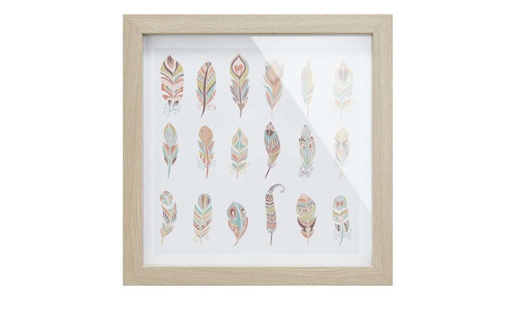 Gerahmtes Bild Wild Free II  Framed Art ¦ mehrfarbig ¦ Maße (cm): B: 35 H: 35 Dekoration > Bilder & Schilder - Höffner