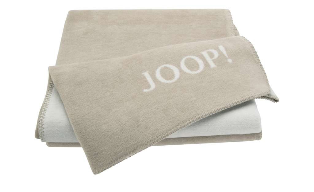 JOOP! Wohndecke-Doubleface  Joop! Uni-Doubleface ¦ beige ¦ 58% Baumwolle 35% Polyacryl, 7% Polyester ¦ Maße (cm): B: 150 Heimtextilien > Kuscheldecken - Höffner
