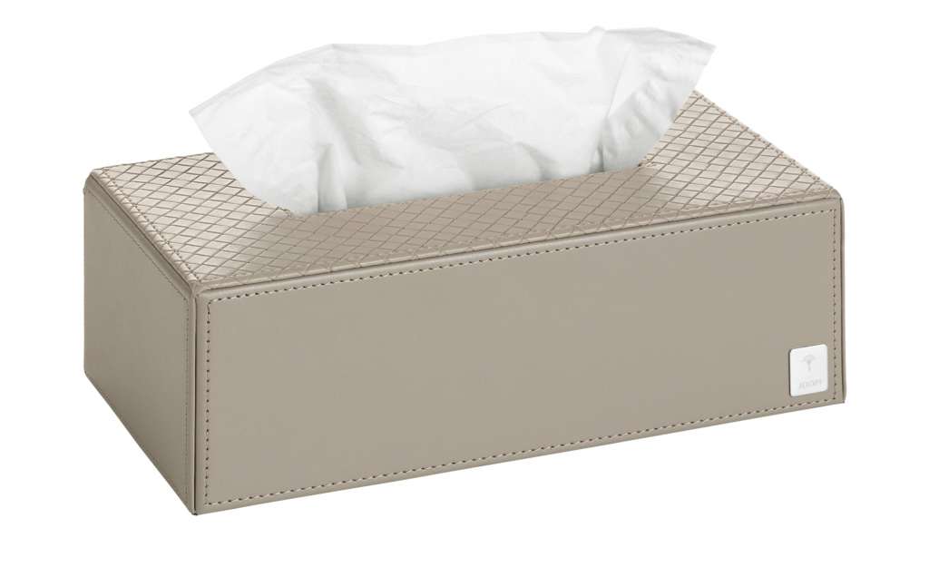 JOOP! Papiertuchbox  JOOP! Bathline ¦ grau ¦ Holz, Metall ¦ Maße (cm): B: 25 H: 8 T: 12,5 Badtextilien und Zubehör > Badaccessoires - Höffner