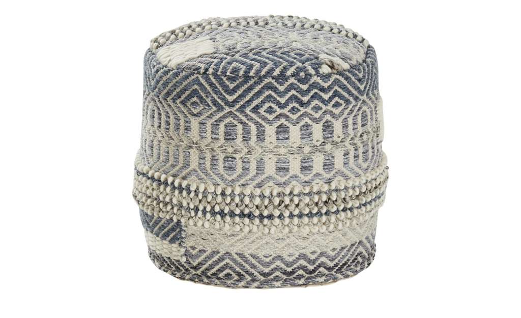 como Pouf ¦ blau ¦ Maße (cm): B: 40 H: 40 T: 40 Polstermöbel > Hocker > Sitzpouf - Höffner