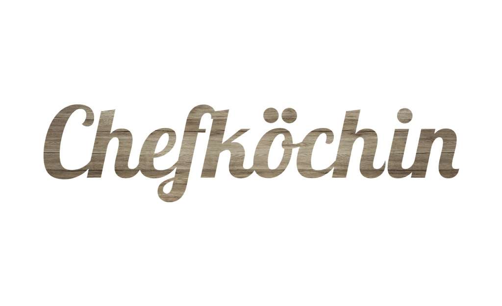 Wandobjekt (Cut-Out)  Chefköchin ¦ braun ¦ Maße (cm): B: 25 H: 70 Dekoration > Bilder & Schilder - Höffner