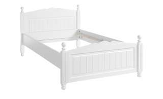 Bettgestell  Carlotta ¦ weiß ¦ Maße (cm): B: 132 H: 101 T: 215 Kindermöbel > Kinderbetten - Höffner
