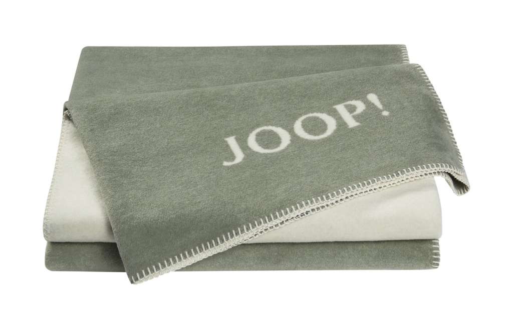 JOOP! Wohndecke  Joop! Uni-Doubleface ¦ grün ¦ 58% Baumwolle 35% Polyacryl, 7% Polyester ¦ Maße (cm): B: 150 Heimtextilien > Kuscheldecken - Höffner