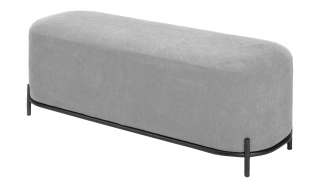 Polsterhocker  Harry ¦ grau ¦ Maße (cm): B: 122 H: 46 T: 42 Polstermöbel > Hocker - Höffner