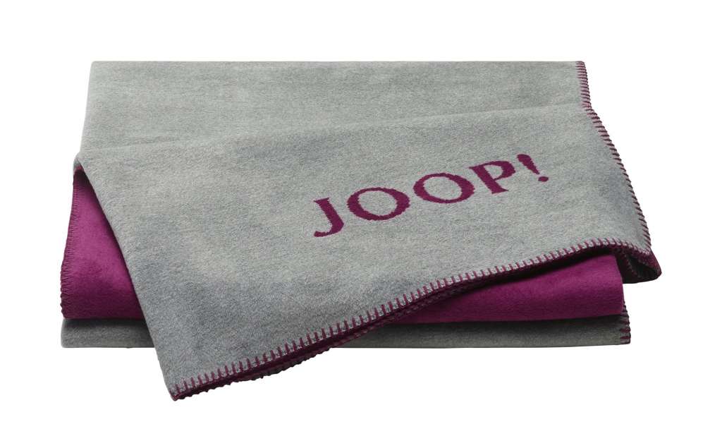 JOOP! Wohndecke  Joop! Uni-Doubleface ¦ rosa/pink ¦ 58% Baumwolle 35% Polyacryl, 7% Polyester ¦ Maße (cm): B: 150 Heimtextilien > Kuscheldecken - Höffner