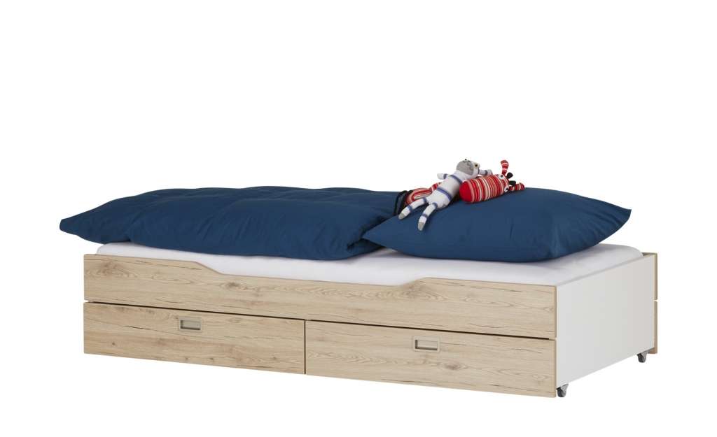PAIDI Unterschiebebett  Fionn ¦ weiß ¦ Maße (cm): B: 198 H: 94,9 T: 40,4 Sonstiges Zubehör - Höffner