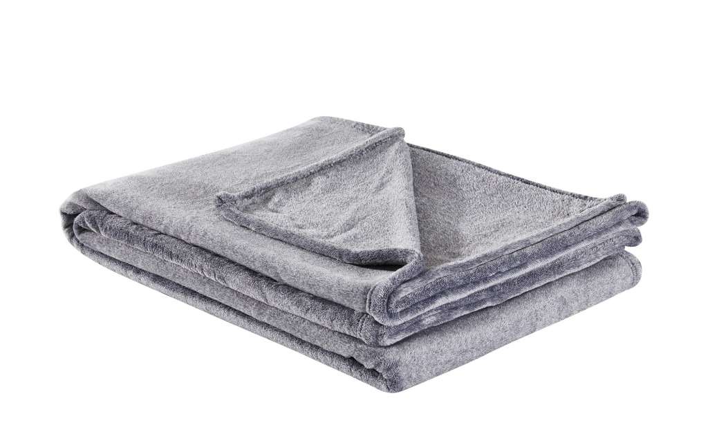 IBENA Uni Kuscheldecke  Bugatti ¦ grau ¦ 100 % Polyester  ¦ Maße (cm): B: 160 Heimtextilien > Kuscheldecken - Höffner