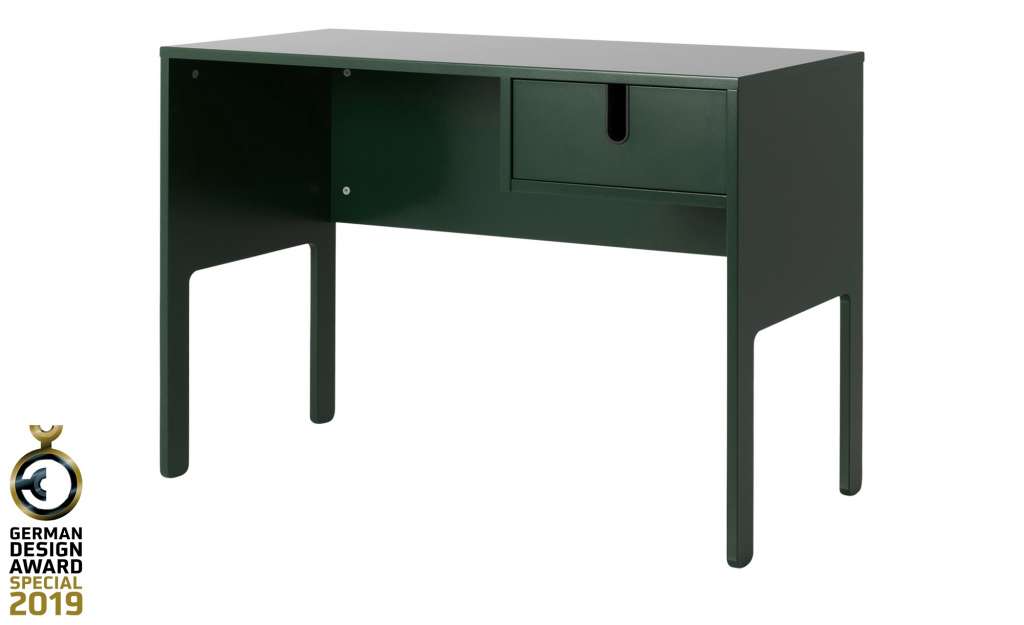 Schreibtisch  Uno ¦ grün ¦ Maße (cm): B: 105 H: 75 T: 50 Tische > Schreibtische - Höffner