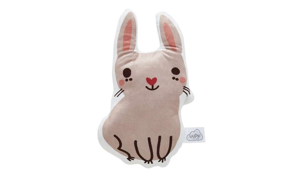 Uups Formkissen   Hase ¦ beige ¦ Bezug: 100% Baumwolle, Fülliung: 100% Polyester ¦ Maße (cm): B: 25 Baby > Baby Textilien > Baby Bettwaren - Höffner