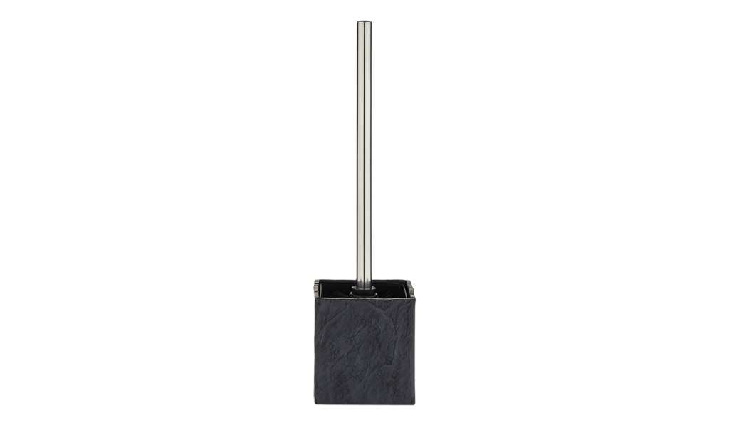 WC-Garnitur  Slate Rock ¦ grau ¦ Metall, Kunststoff, Polyresin (Kunstharz) ¦ Maße (cm): B: 10 H: 38 T: 10 Badtextilien und Zubehör > Badaccessoires - Höffner