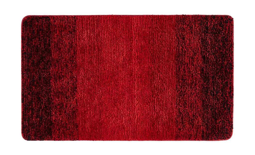 Badteppich  Grafiko ¦ rot ¦ 100% Mikrofaser ¦ Maße (cm): B: 55 Badtextilien und Zubehör > Badematten & Badvorleger - Höffner