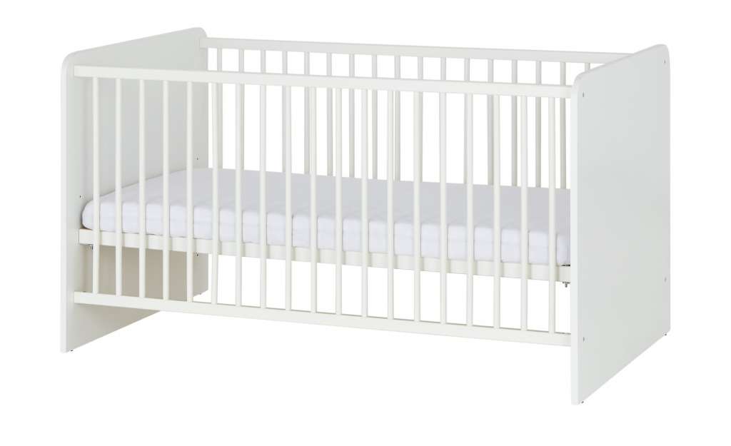 Babybett  Charlie ¦ weiß ¦ Maße (cm): B: 144 H: 81 T: 82 Baby > Babymöbel > Babybetten - Höffner