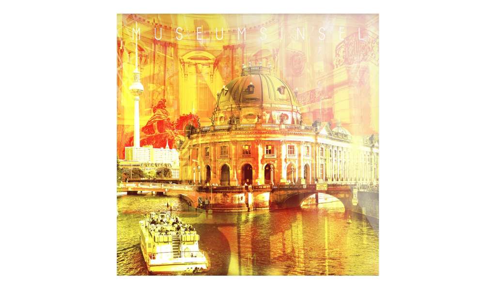 Glasbild  Berlin ¦ gelb ¦ Maße (cm): B: 20 H: 20 Dekoration > Bilder & Schilder - Höffner