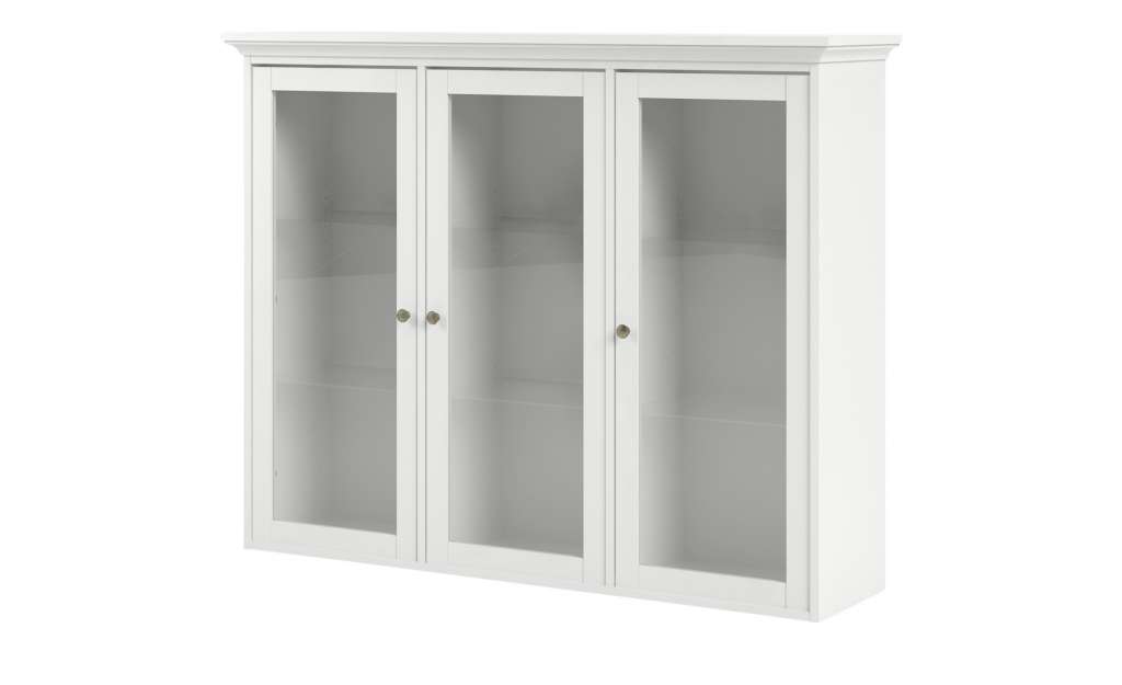 Buffet- Oberteil  Bellano ¦ weiß ¦ Maße (cm): B: 143,7 H: 112,5 T: 36,6 Schränke > Buffets - Höffner