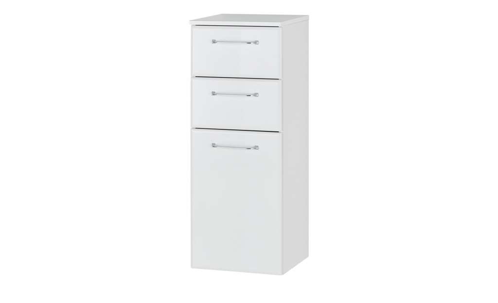 smart Bad-Midischrank   Onda ¦ weiß ¦ Maße (cm): B: 35 H: 90,5 T: 33 Schränke > Badschränke > Bad-Hochschränke - Höffner