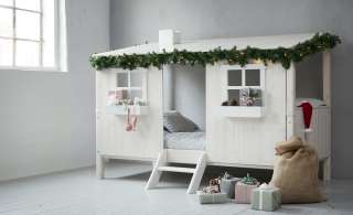 FLEXA Bettgestell  Flexa Classic Haus ¦ weiß ¦ Maße (cm): B: 129,5 H: 154 Kindermöbel > Kinderbetten - Höffner