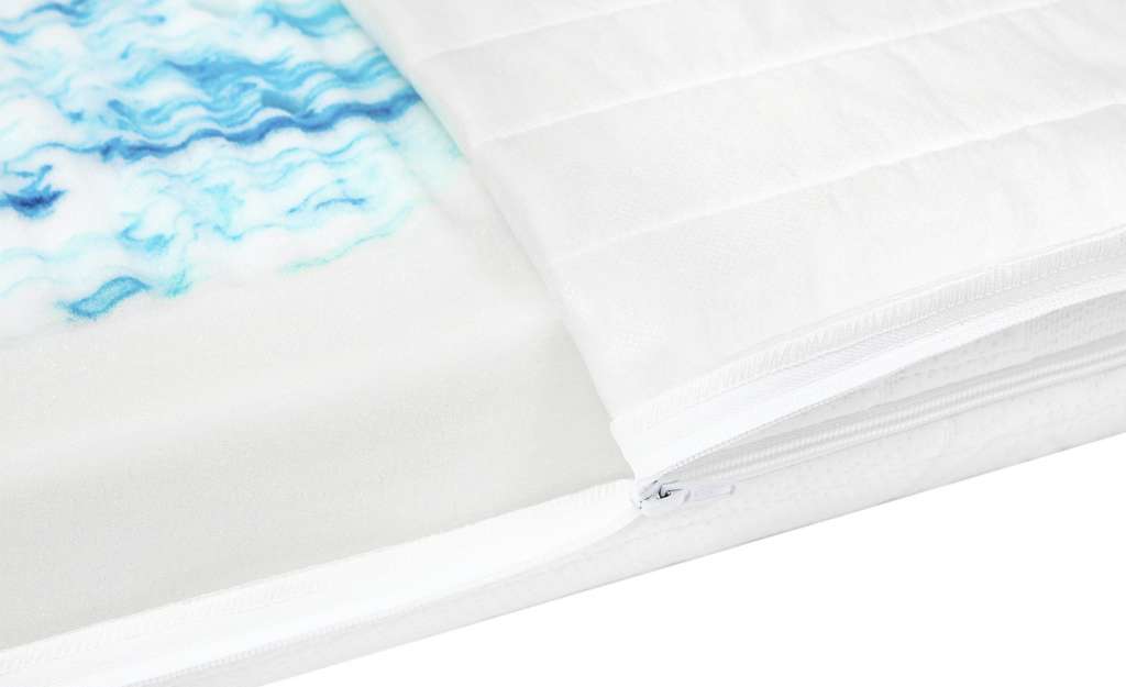 Zöllner Kinderbettmatratze  Sky ¦ weiß ¦ Bezug: 64% Polyester, 36% Baumwolle   ¦ Maße (cm): B: 70 H: 10 Kindermöbel > Kindermatratzen - Höffner
