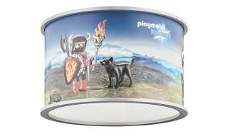 Playmobil Pendelleuchte, 1-flammig, Playmobil `Knights` ¦ blau ¦ Maße (cm): H: 25 Ø: [40.0] Lampen & Leuchten > Innenleuchten > Kinderlampen - Höffner