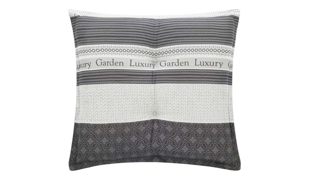 Auflage  Luxury ¦ grau ¦ Maße (cm): B: 50 H: 8 Garten > Auflagen & Kissen > Gartenhocker-Auflagen - Höffner