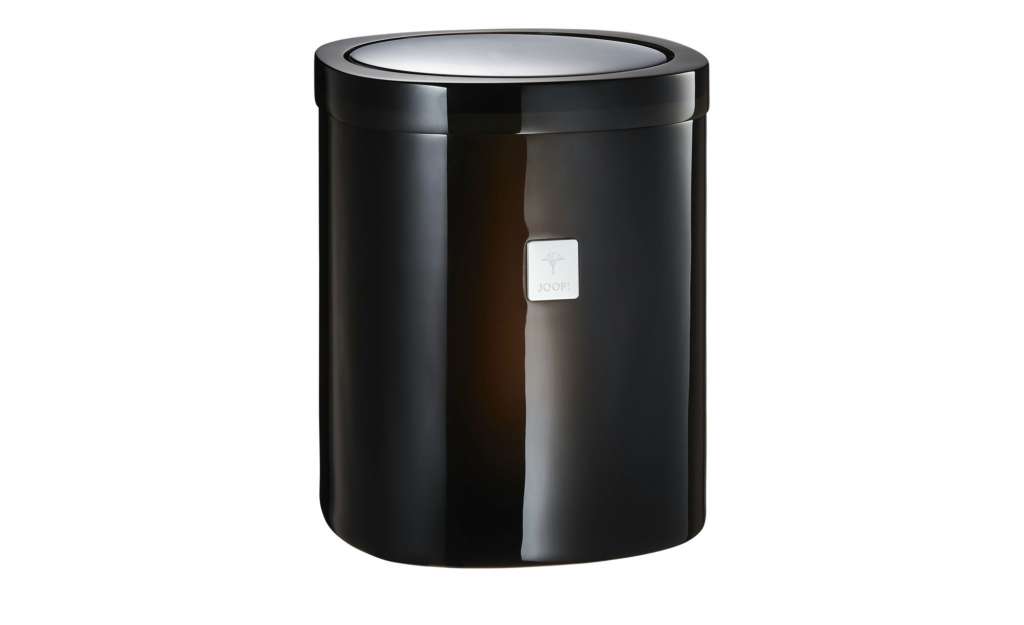 JOOP! Badeimer mit Schwingdeckel  JOOP! Crystal Line ¦ grau ¦ Polyresin (Kunstharz) ¦ Maße (cm): B: 19 H: 23 Badtextilien und Zubehör > Badaccessoires - Höffner