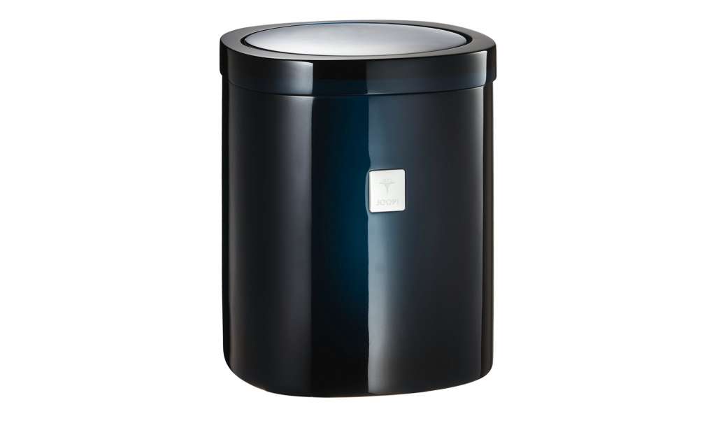 JOOP! Badeimer mit Schwingdeckel  JOOP! Crystal Line ¦ blau ¦ Polyresin (Kunstharz) ¦ Maße (cm): B: 19 H: 23 Badtextilien und Zubehör > Badaccessoires - Höffner