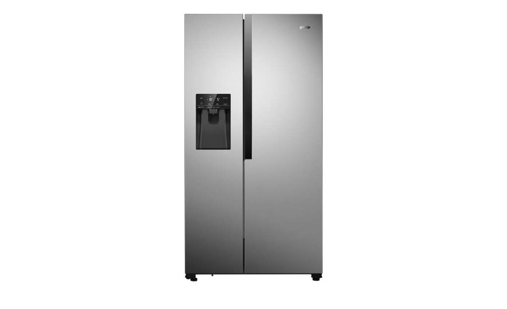 gorenje Side by Side   NRS 9182 VX ¦ silber ¦ Maße (cm): B: 91 H: 179,3 T: 68,7 Elektrogeräte > Kühl-Gefrierkombinationen - Höffner