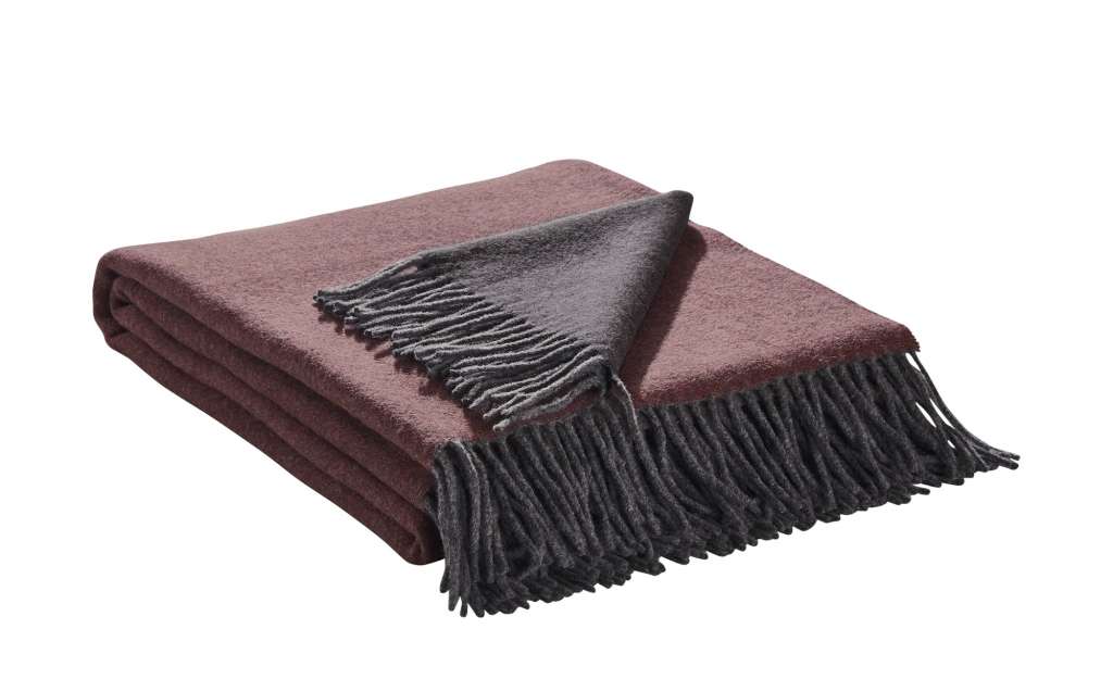 Biederlack Plaid  Cashmere Plaid ¦ rot ¦ Maße (cm): B: 130 Heimtextilien > Kuscheldecken - Höffner