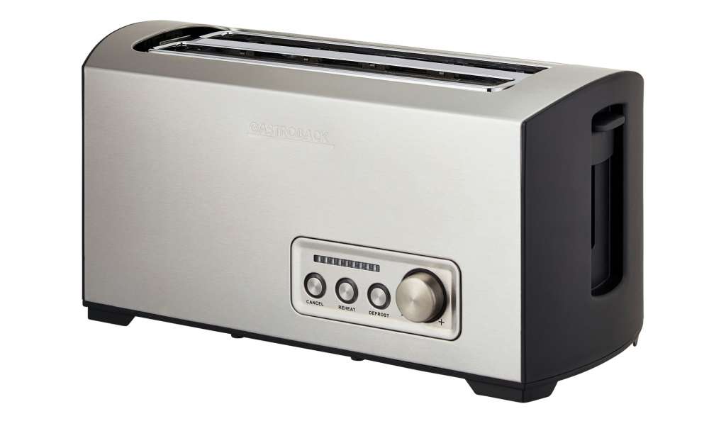 GASTROBACK Toaster  42398 ¦ silber ¦ Kunststoff, Edelstahl ¦ Maße (cm): B: 36,5 H: 18,5 T: 17,7 Elektrokleingeräte > Toaster - Höffner
