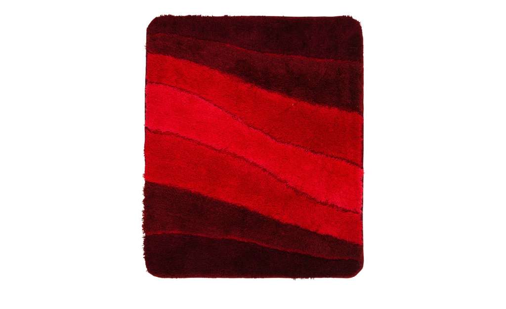 MEUSCH Badteppich  Ocean ¦ rot ¦ 100% Polyacryl ¦ Maße (cm): B: 55 Badtextilien und Zubehör > Badematten & Badvorleger - Höffner
