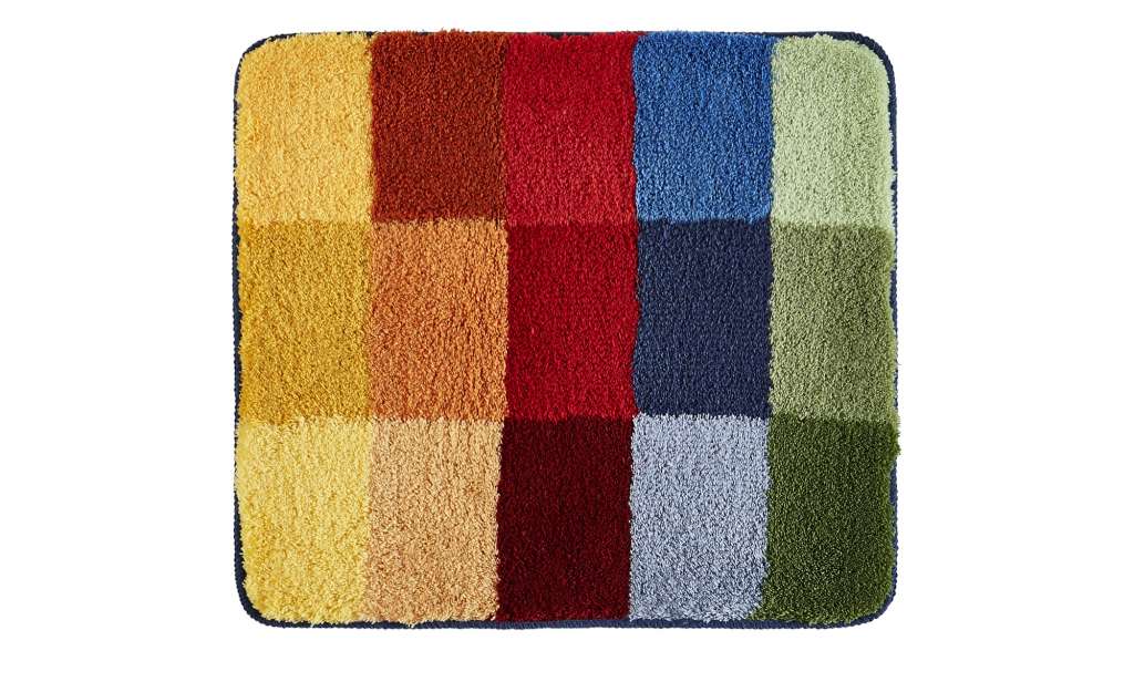 Badteppich  Cubi ¦ mehrfarbig ¦ 100 % Polyacryl ¦ Maße (cm): B: 50 Badtextilien und Zubehör > Badematten & Badvorleger - Höffner