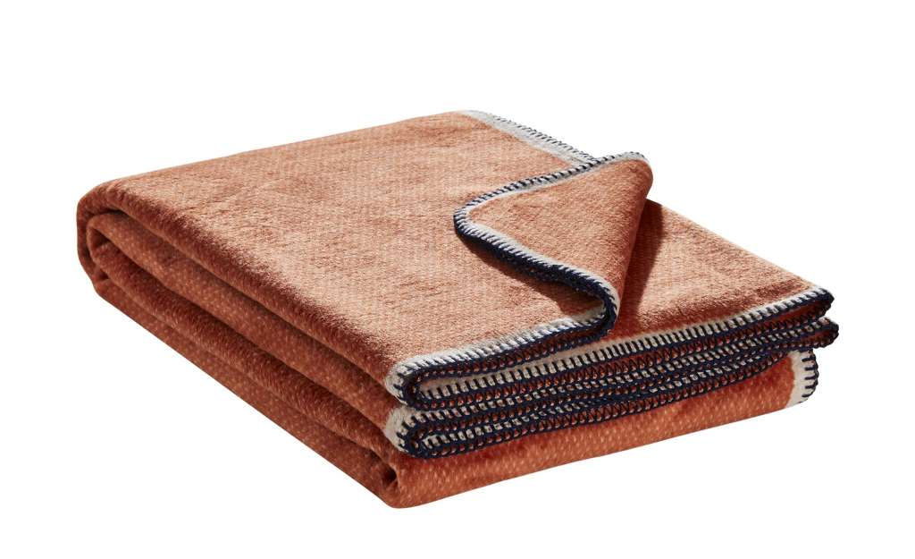 Biederlack Wohndecke  Orion Cotton ¦ orange ¦ Maße (cm): B: 150 Heimtextilien > Kuscheldecken - Höffner