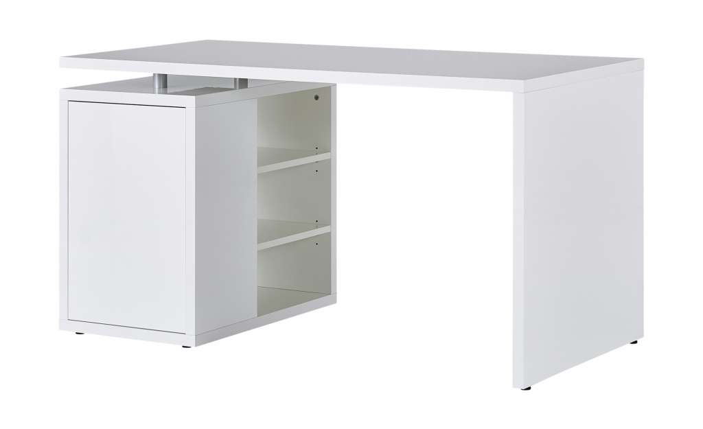 Schreibtisch  Cuando ¦ weiß ¦ Maße (cm): B: 140 H: 74 T: 69 Tische > Schreibtische - Höffner