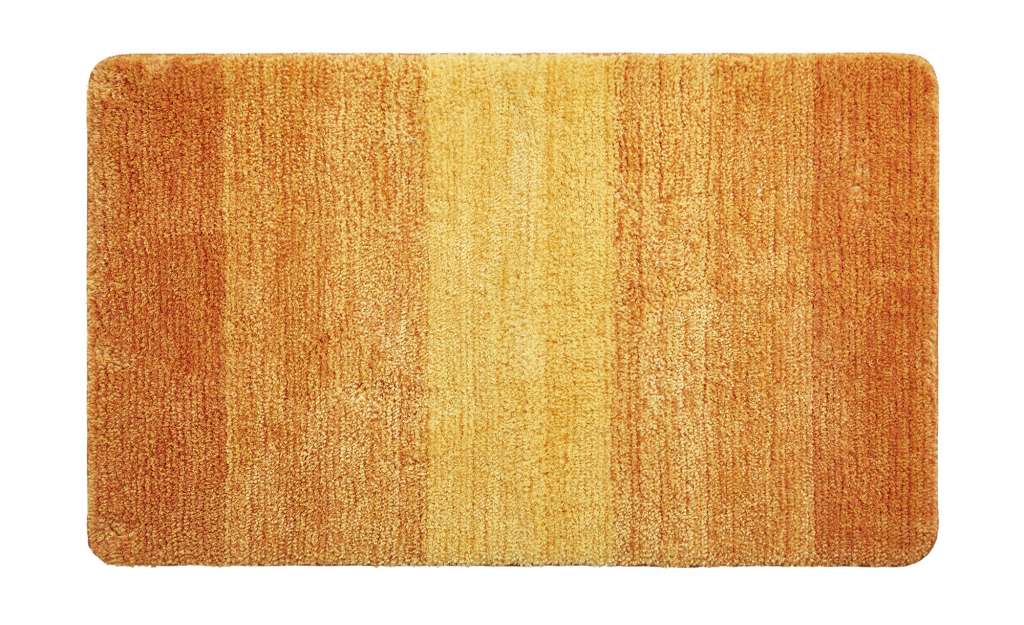 Badteppich  Grafiko ¦ orange ¦ 100% Mikrofaser ¦ Maße (cm): B: 70 Badtextilien und Zubehör > Badematten & Badvorleger - Höffner
