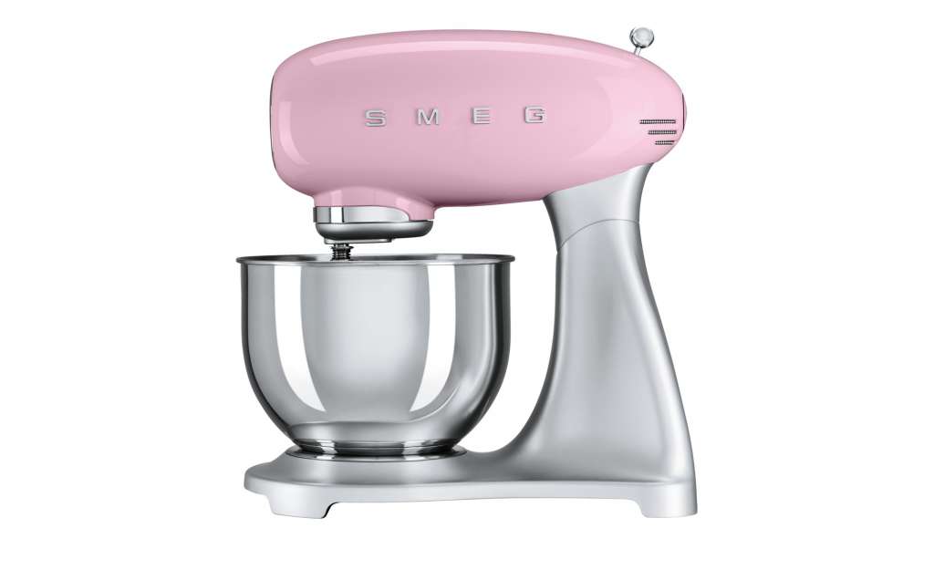 smeg Küchenmaschine  SMF01PKEU ¦ rosa/pink ¦ Edelstahl ¦ Maße (cm): B: 40,2 H: 37,8 T: 22,1 Elektrokleingeräte > Mixen, Zerkleinern & Entsaften - Höffner