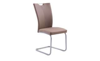 Schwingstuhl  Claude ¦ beige ¦ Maße (cm): B: 44 H: 96 T: 58 Stühle > Freischwinger - Höffner