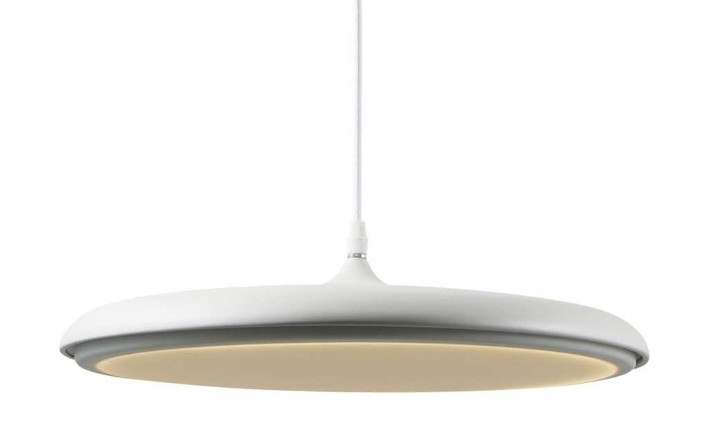 KHG LED-Pendelleuchte, 1-flammig, Weiß ¦ weiß ¦ Maße (cm): H: 150 Ø: [40.0] Lampen & Leuchten > LED-Leuchten > LED-Pendelleuchten - Höffner
