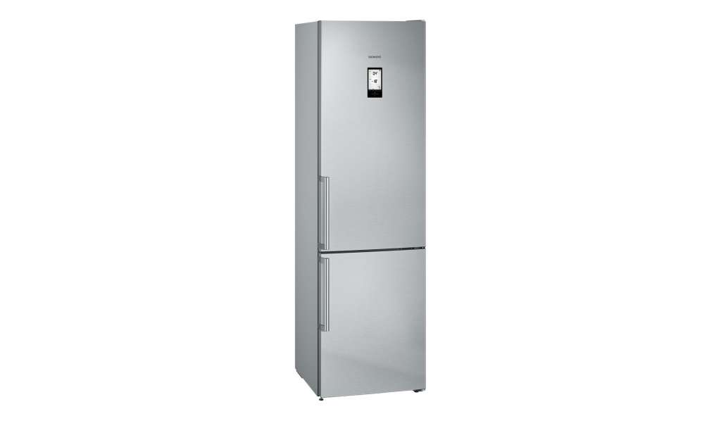 SIEMENS Kühl-Gefrier-Kombination  KG39NAI45 ¦ silber ¦ Glas , Edelstahl, Metall ¦ Maße (cm): B: 60 H: 203 T: 66 Elektrogeräte > Kühl-Gefrierkombinationen - Höffner