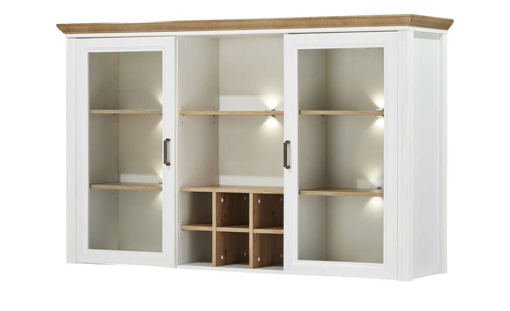 Buffet- Aufsatz  Varese ¦ weiß ¦ Maße (cm): B: 166 H: 103 T: 42 Schränke > Buffets - Höffner