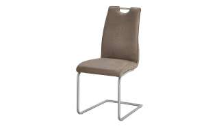 Freischwinger  Lilly ¦ braun ¦ Maße (cm): B: 44 H: 96 T: 62 Stühle > Polsterstühle - Höffner