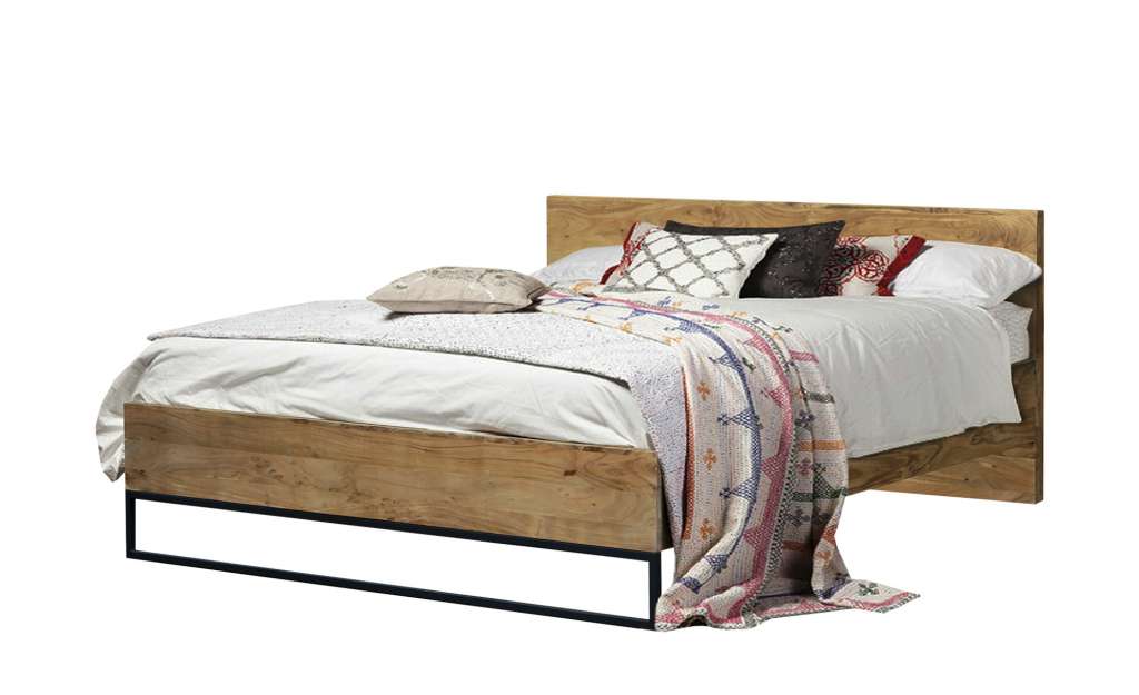 Bettgestell  Candela ¦ holzfarben ¦ Maße (cm): B: 188 H: 88 T: 214 Betten > Futonbetten - Höffner