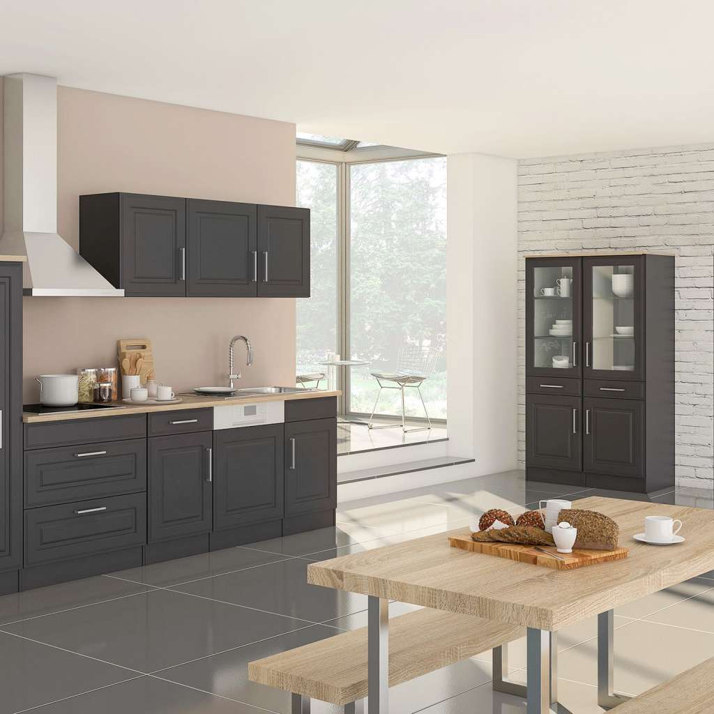 home24 Vitrinenschrank Rom