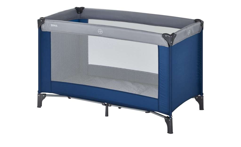 Filikid Reisebett  Basic ¦ türkis/petrol ¦ Gestell Stahlrohr, Eckkanten und Füße Kunststoff, Bezug 100% Nylon,, Tragetasche und Netz 100% Polyester ¦ Maße (cm): B: 60 Baby > Unterwegs > Reisebetten - Höffner