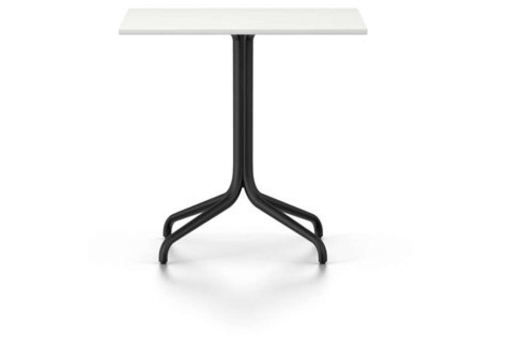Vitra - Belleville Bistro Table outdoor 75 cm - Vollkernmaterial weiß - indoor