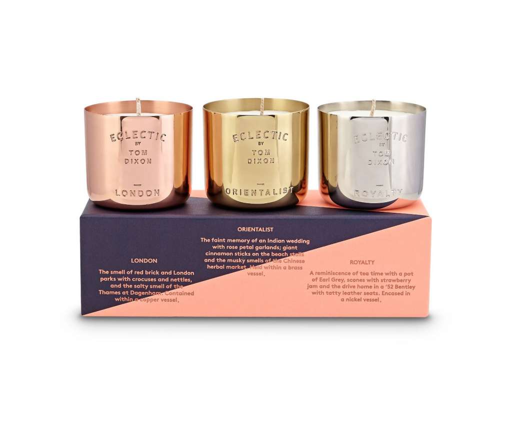 Tom Dixon - Eclecltic Kerze Gift Set - mehrfarbig - indoor