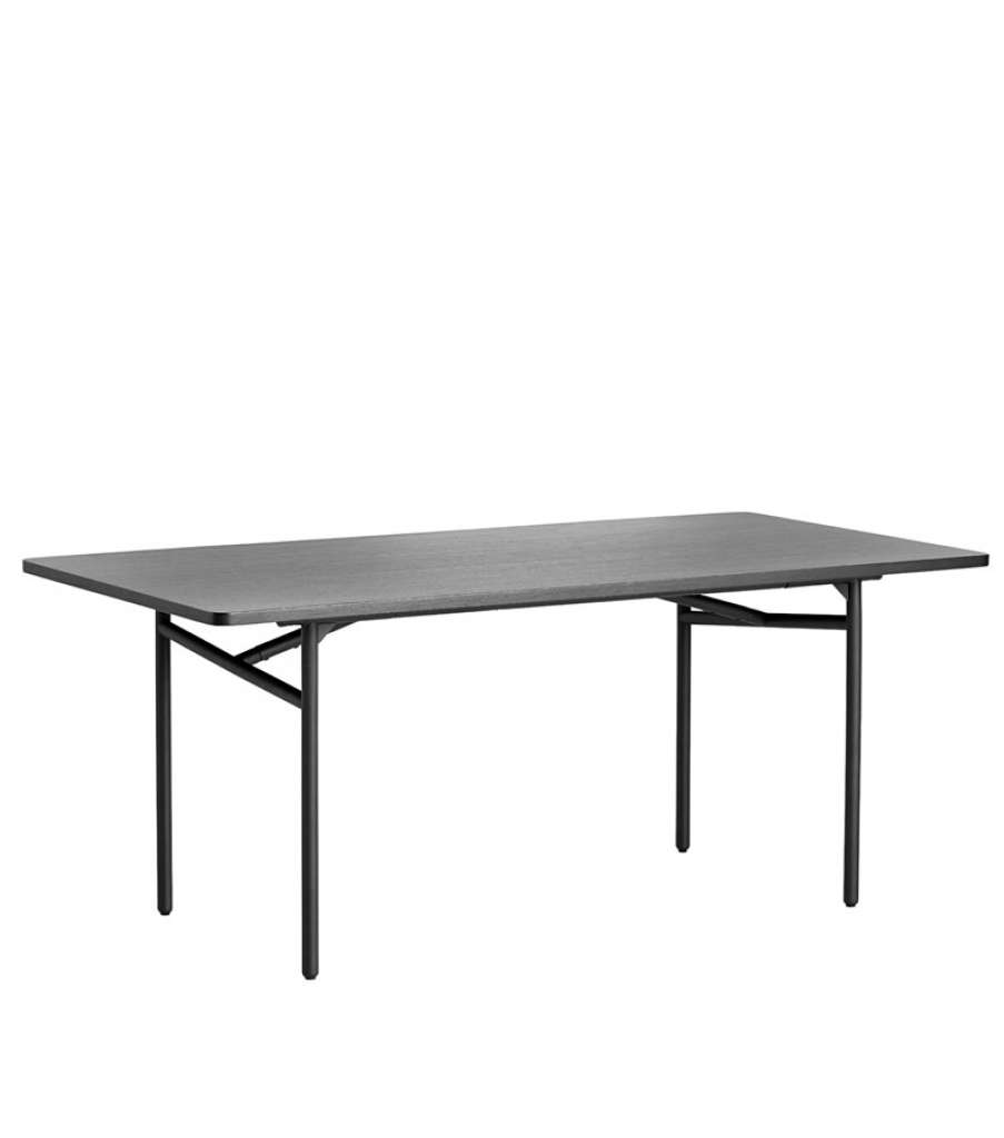 Woud - Diagonal Tisch - Black - indoor