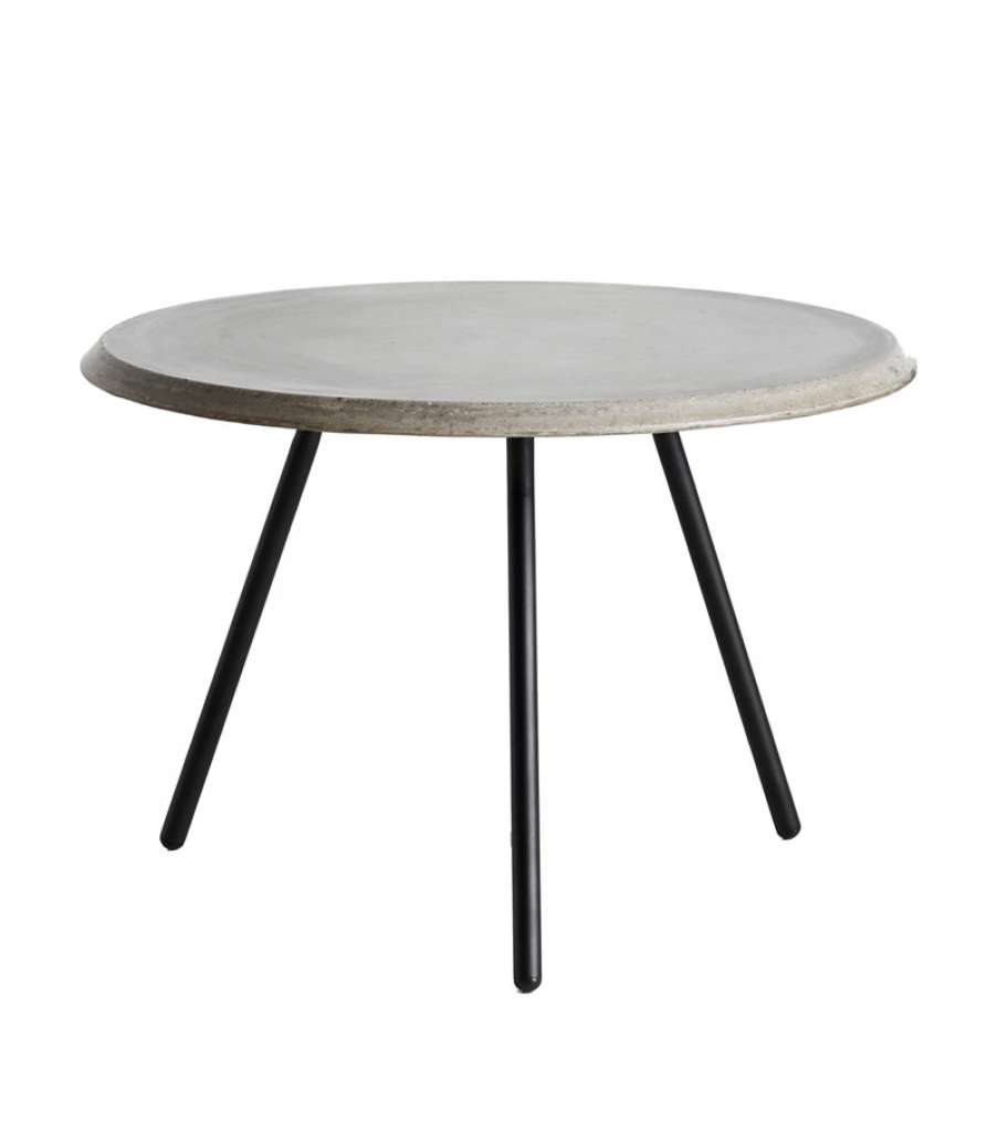 Woud - Soround Side Table - Concrete Top - Ø 60 x H 44 - indoor