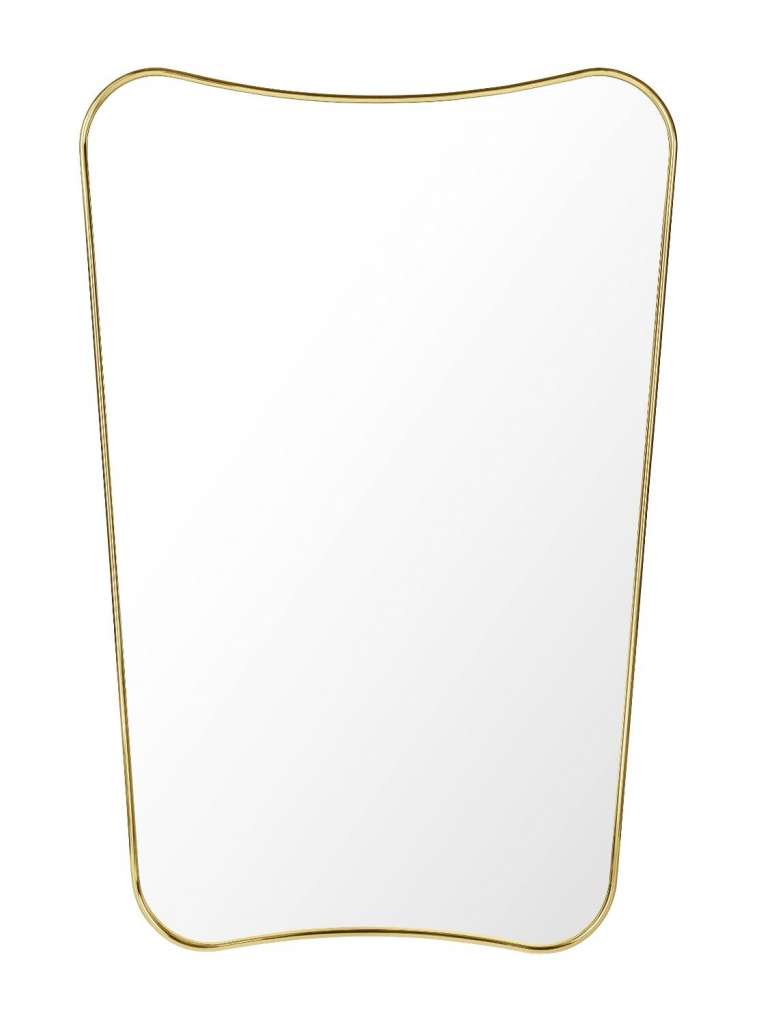 Gubi - F.A. 33 Spiegel - poliertes Messing - 80x54 cm - indoor